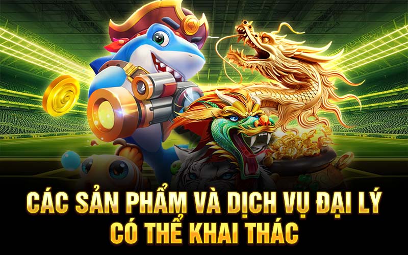 Các sản phẩm và dịch vụ đại lý có thể khai thác